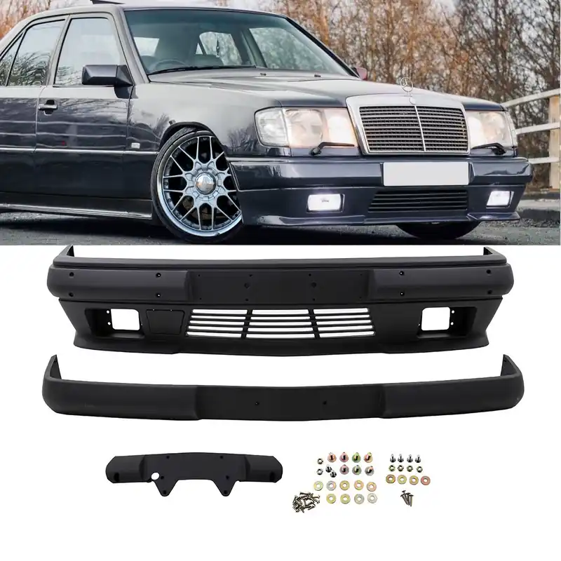Sport Frontstoßstange / Frontschürze Vorne für Mercedes E-Klasse W124 auch für AMG-Paket Sichere Zahlung