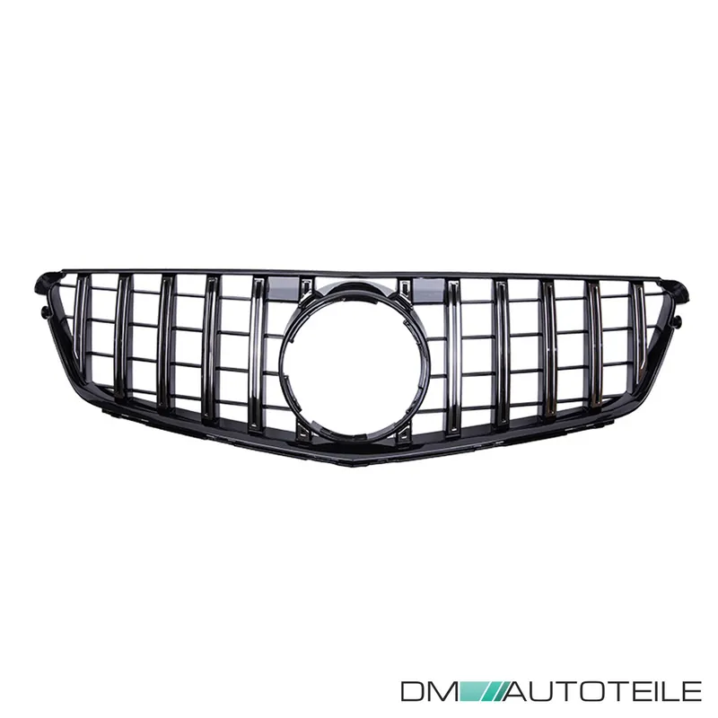 Wochenendangebot Sport Kidney Front Grille Black Chrome fits on W204 C-Class Panamericana GT up 2007