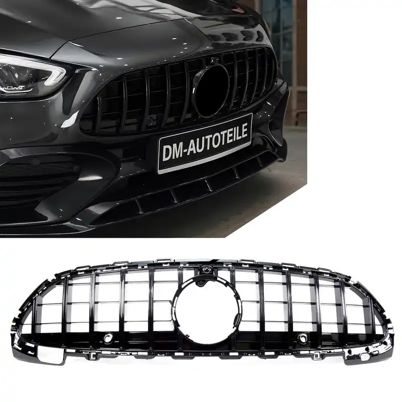 Front Grille Black gloss fits on Mercedes C-Klasse S206 W206 up 2021 AMG Line Sport Panamericana GT Super-Preis