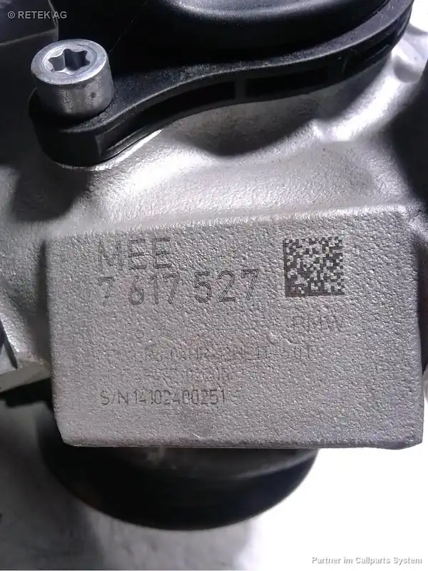 Letzte Chance Turbolader und Luftzufuhr gebraucht BMW X1 F48 Baujahr 2014