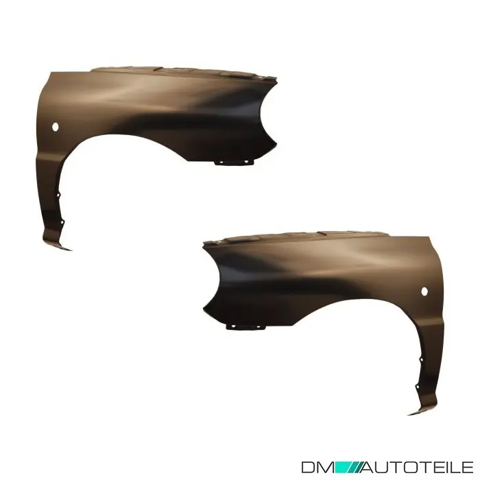 Neu Im Sortiment Kotflügel SET rechts+links vorne mit Blinkerloch passt für KIA Rio + Kombi 99-01