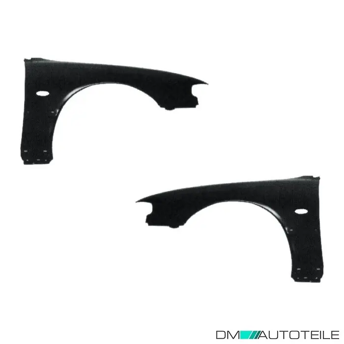 Kotflügel SET rechts+links vorne Blinkerloch für Mazda 626 IV Hatchback 92-97 Neue Ware
