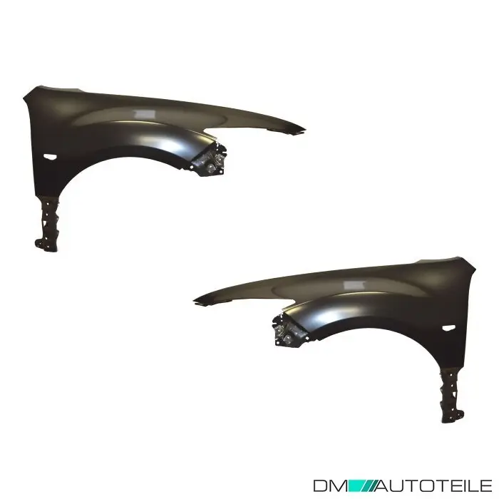 Markenprodukt Kotflügel SET rechts+links vorne Blinkerloch passt für Mazda 6 Hatchback 08-09