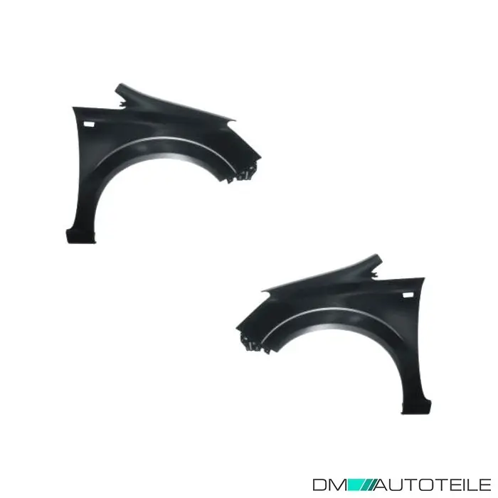 Kotflügel SET rechts+links vorne mit Blinkerloch passt für Opel Zafira B 05-07 Zertifiziert