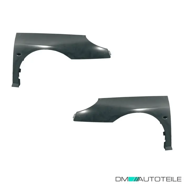 Kotflügel SET rechts+links vorne mit Blinkerloch passt für Peugeot 407 SW 04-07 Expressversand