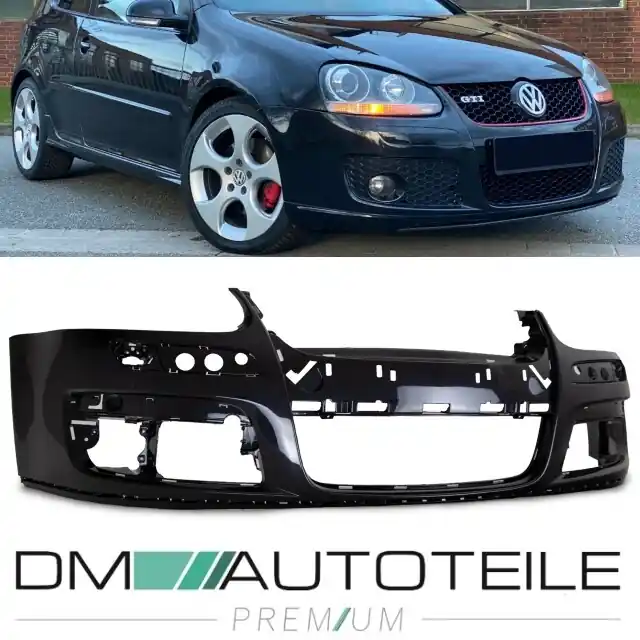 Abverkauf VW Golf I GRI Front Bumper 03-08 primed without Spoiler only for GTI models