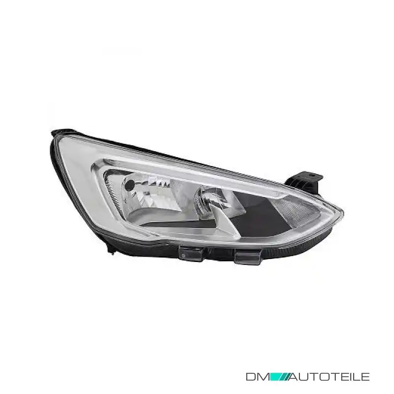 Scheinwerfer + LED H7/H1 rechts passt für Ford Focus IV (HM/HN/HP) ab Baujahr 18 Echt