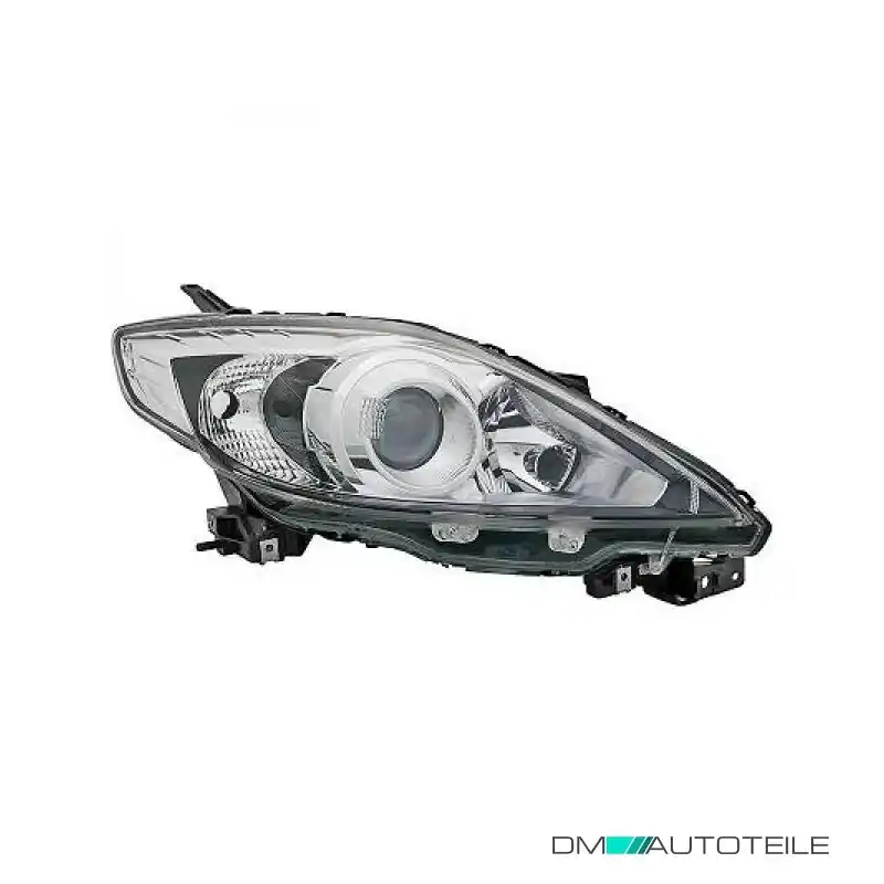 Scheinwerfer schwarz Depo H7/HB3 rechts passt für Mazda 5 CR19 ab Baujahr 07-10 Neue Kollektion