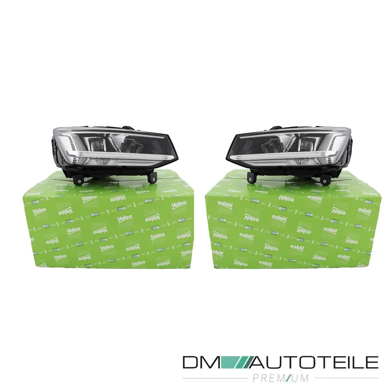 Echt LED Valeo Scheinwerfer SET passend für Audi Q2 GAB ab Baujahr 2016-2020