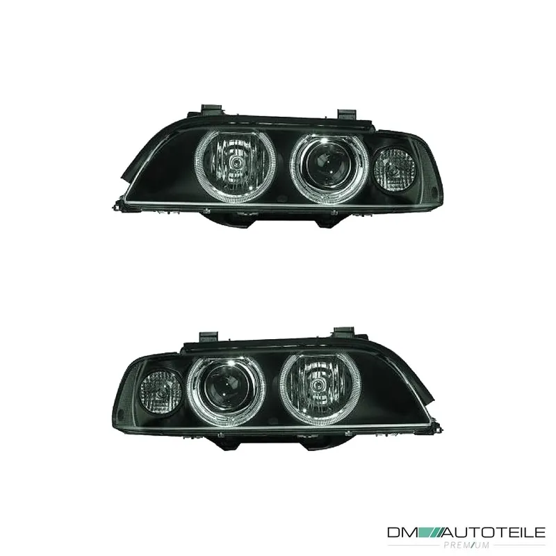 Schnäppchen Scheinwerfer D2S Blinker weiß SET passend für BMW 5er (E39) ab Baujahr 00/04