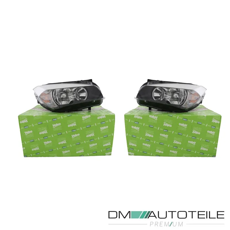Preisreduziert Valeo H7 Halogen Scheinwerfer SET passt für BMW X1 (E84) Facelift ab 12-15