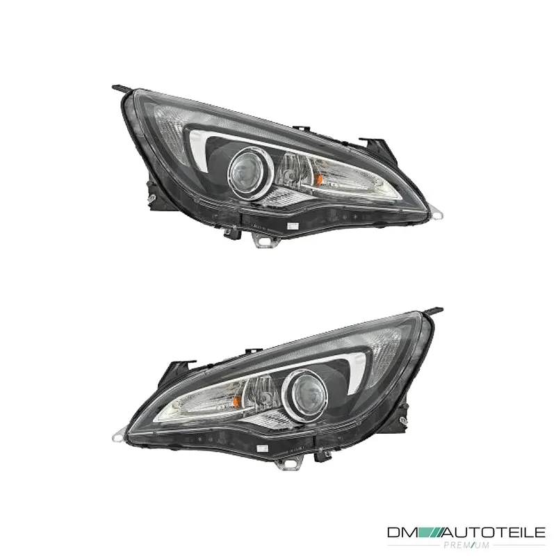 Bi-Xenon Scheinwerfer D1S Marelli SET passt für Opel Astra J GTC ab 2012-2018 Echt